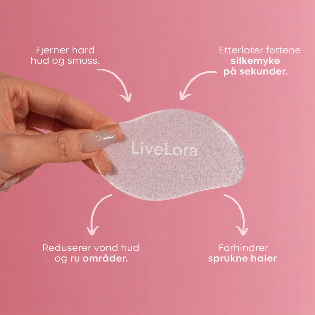 Glass Fotfil - Myke føtter på sekunder