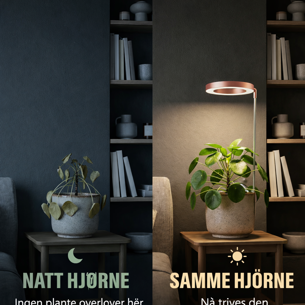 Vekstlampen - Designet for ditt hjem. Bygget for plantene dine